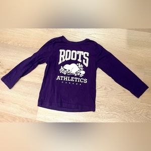 ROOTS 4T long sleeve shirt in EXCELLENT condition.